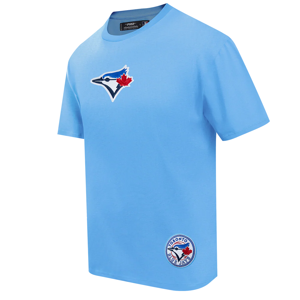 MLB TORONTO BLUE JAYS WINGSPAN MEN'S CJ DROP SHOULDER TEE (UNIVERSITY BLUE) - Image 4