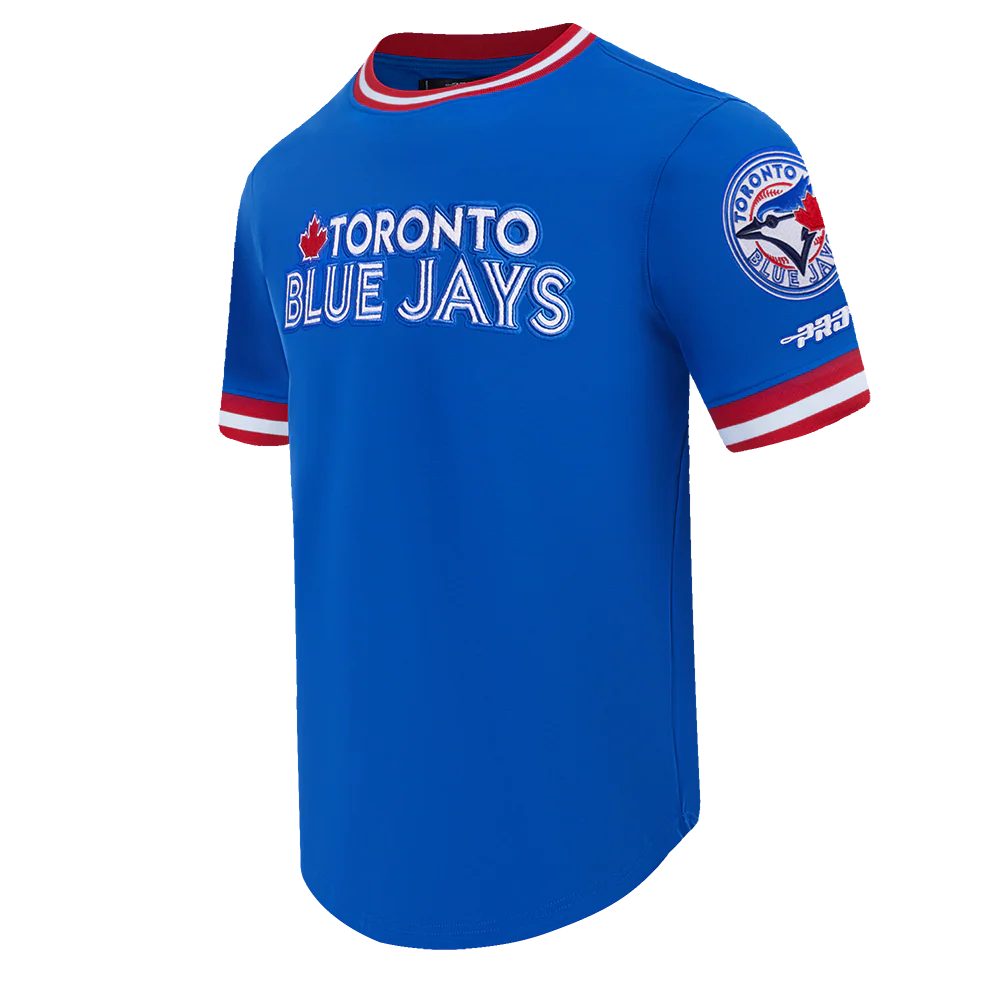 MLB TORONTO BLUE JAYS CLASSIC CHENILLE MEN'S S/S TEE (ROYAL BLUE) - Image 2