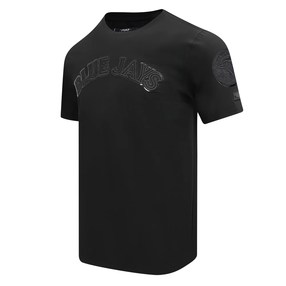 MLB TORONTO BLUE JAYS TRIPLE BLACK SINGLE JERSEY TEE (TRIPLE BLACK) - Image 2