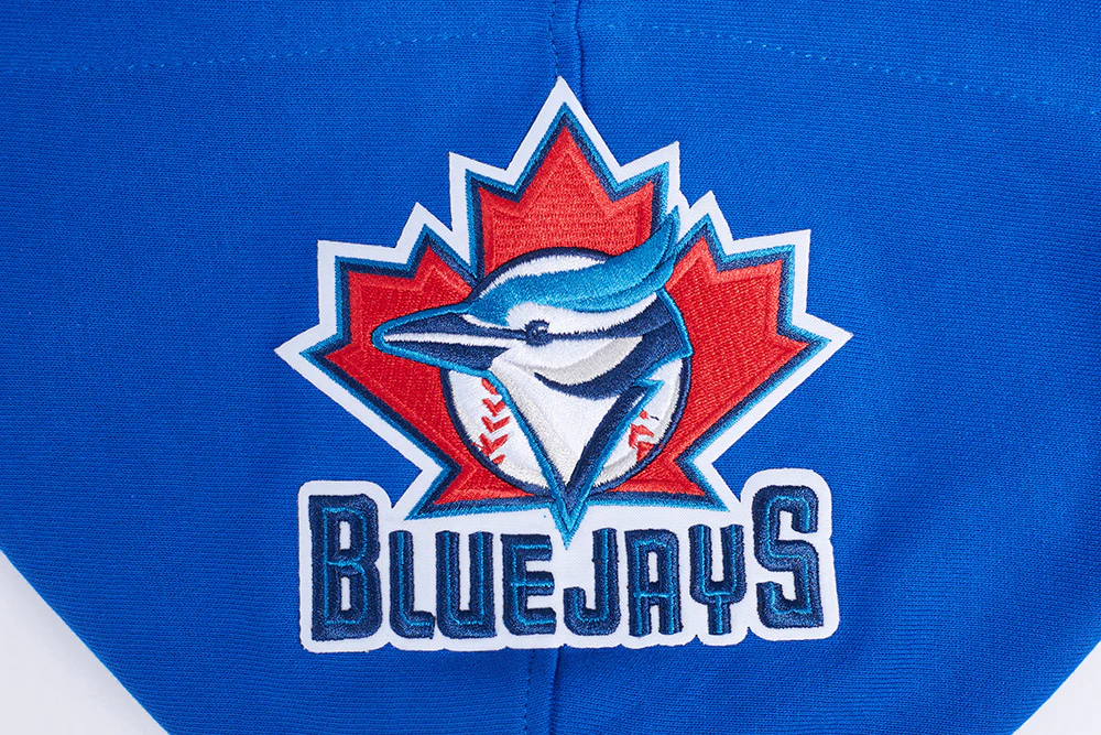 MLB TORONTO BLUE JAYS RETRO CLASSIC MEN'S RIB PULLOVER HOODIE (ROYAL BLUE) - Image 5