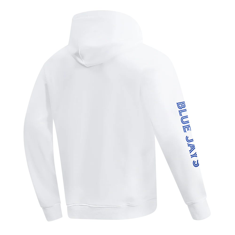 MLB TORONTO BLUE JAYS VLADIMIR GUERRERO JR #27 AVATAR MEN'S FLC PO HOODIE (WHITE) - Image 4