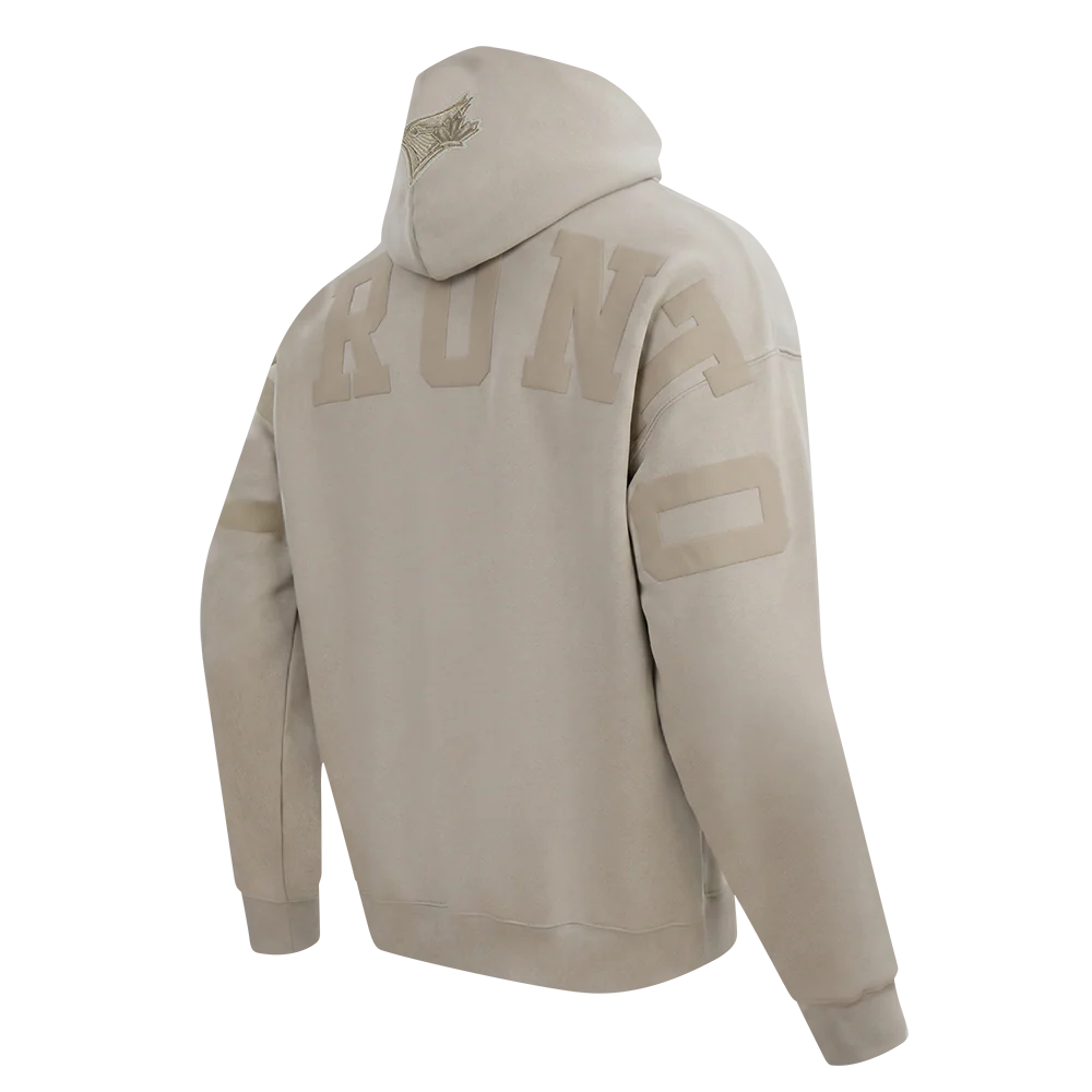 MLB TORONTO BLUE JAYS WINGSPAN MEN'S DROP SHOULDER FLC PO HOODIE (TAUPE) - Image 6