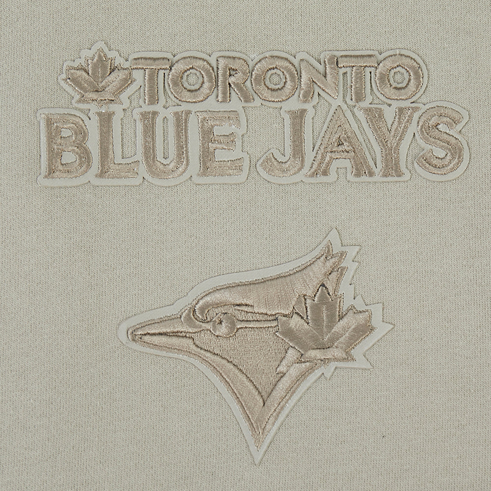 MLB TORONTO BLUE JAYS WINGSPAN MEN'S DROP SHOULDER FLC PO HOODIE (TAUPE) - Image 8