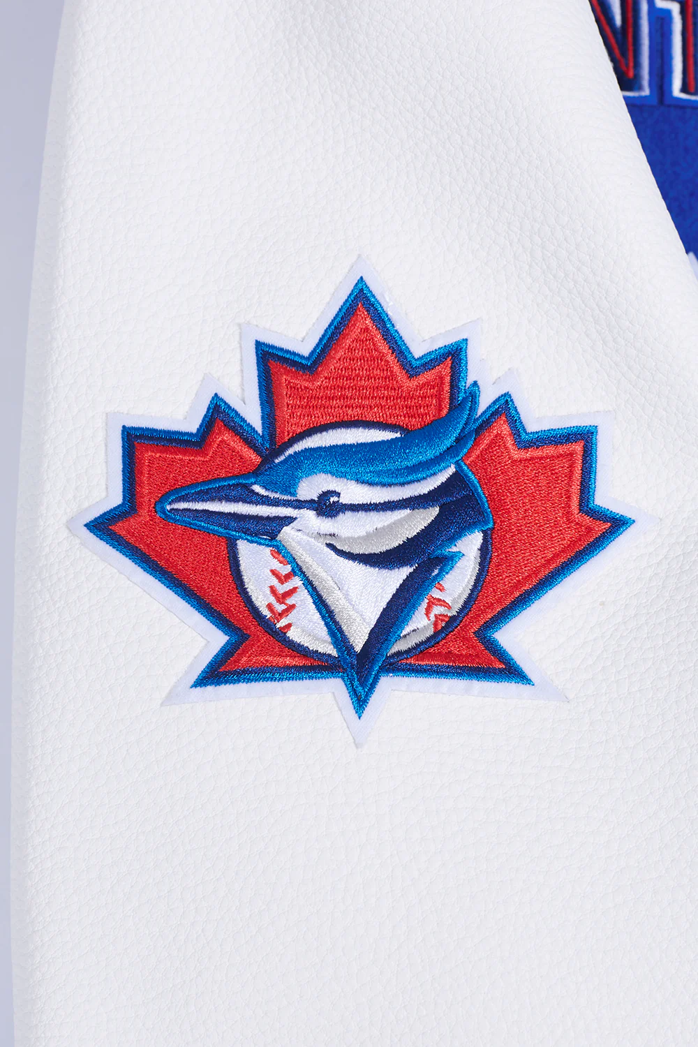MLB TORONTO BLUE JAYS RETRO CLASSIC MEN'S RIB WOOL VARSITY JACKET (ROYAL BLUE/WHITE) - Image 8