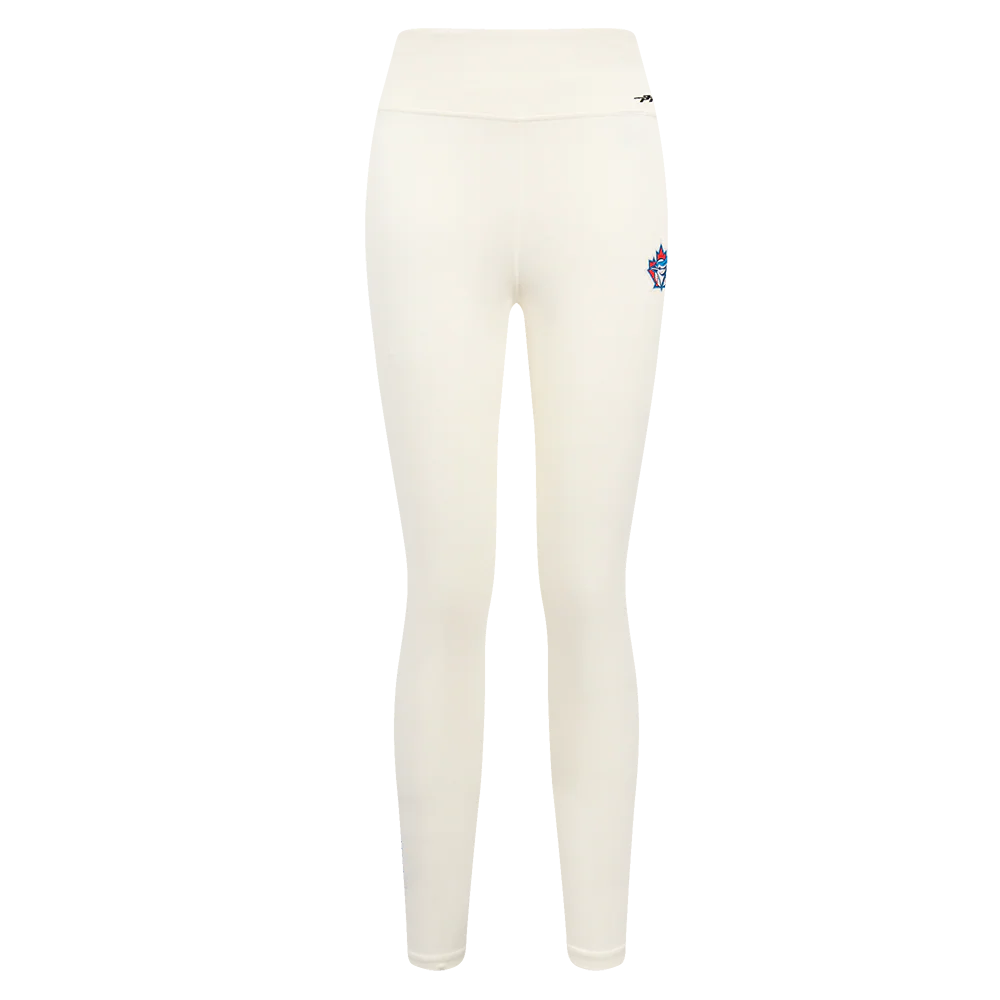 MLB TORONTO BLUE JAYS RETRO CLASSIC WOMEN'S JERSEY LEGGING (EGGSHELL) - Image 2