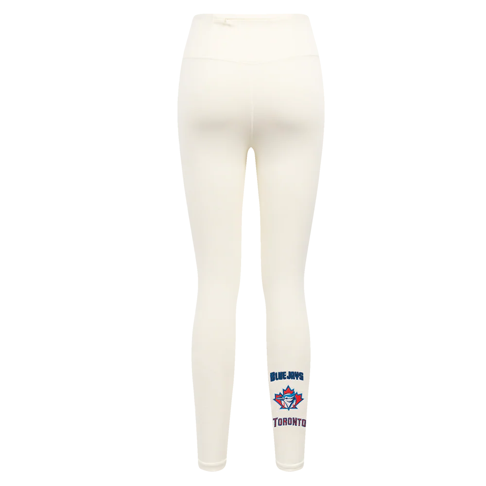 MLB TORONTO BLUE JAYS RETRO CLASSIC WOMEN'S JERSEY LEGGING (EGGSHELL) - Image 4