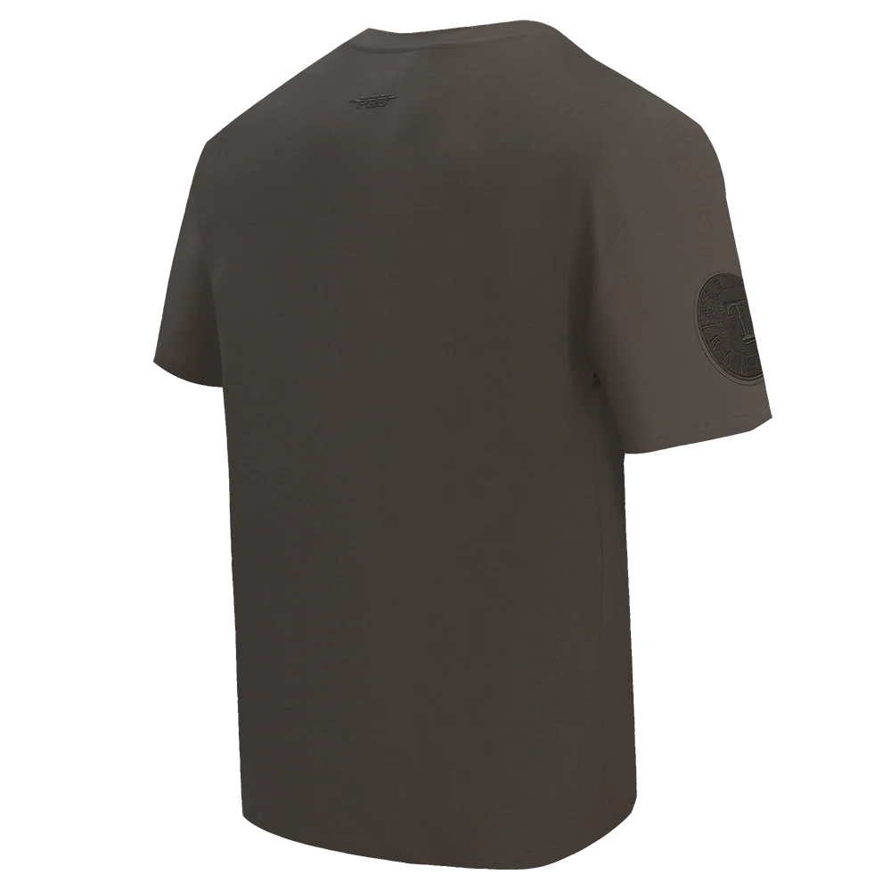 MLB TEXAS RANGERS NEUTRAL MEN'S DROP SHOULDER TOP (DARK TAUPE) - Image 4