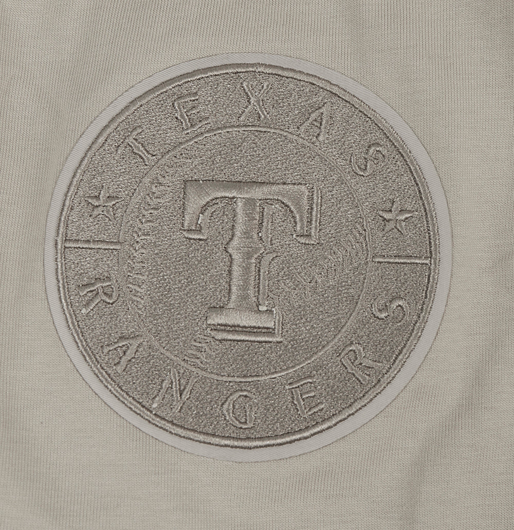 MLB TEXAS RANGERS NEUTRAL MEN'S DROP SHOULDER TOP (TAUPE) - Image 7