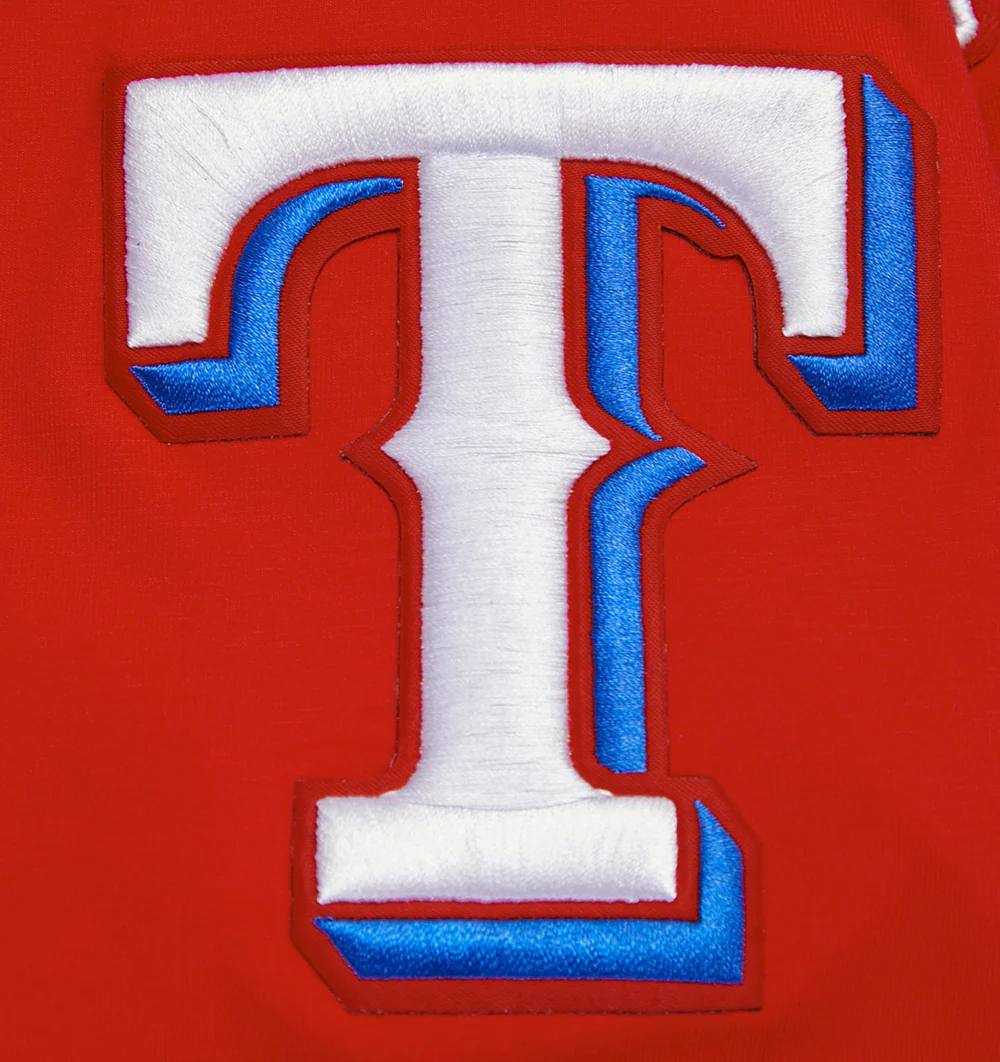 MLB TEXAS RANGERS SCRIPT TAIL MEN'S TOPS (RED) - Image 6