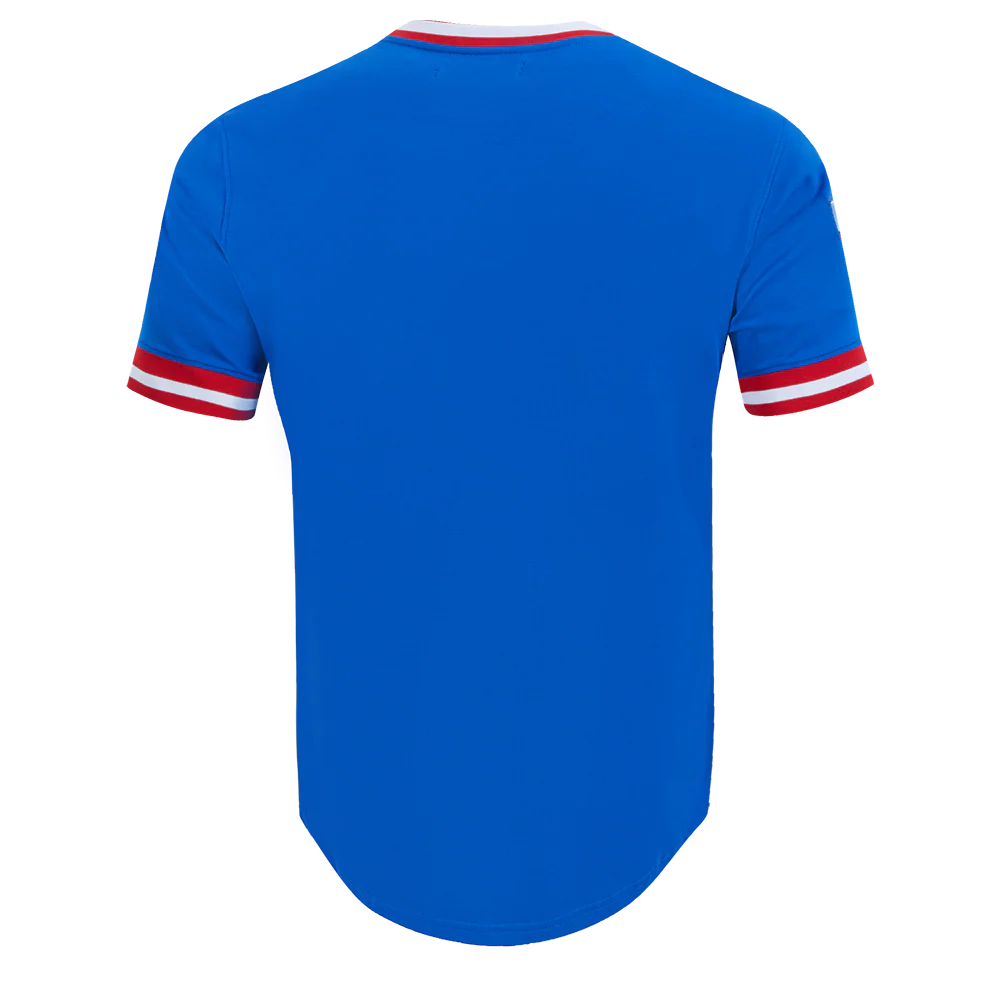 MLB TEXAS RANGERS CLASSIC CHENILLE MEN'S TOP (ROYAL BLUE) - Image 3