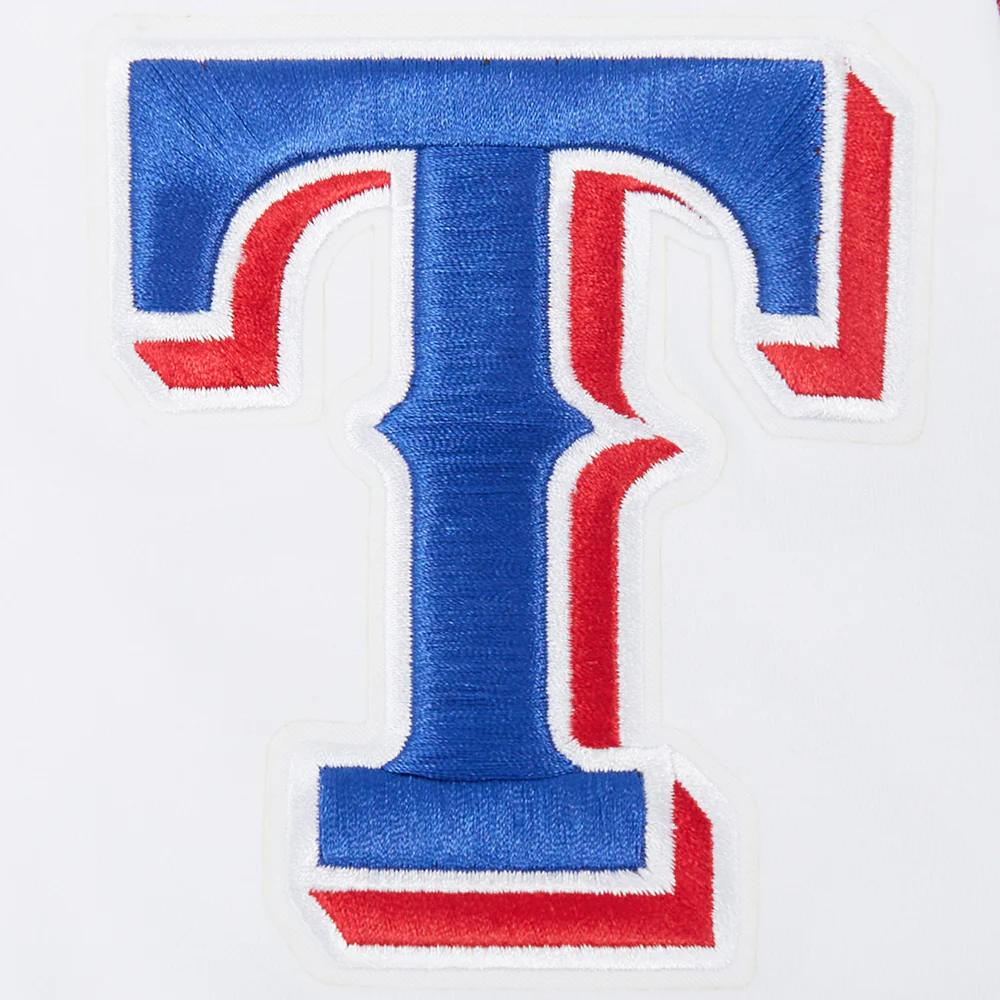 MLB TEXAS RANGERS CLASSIC CHENILLE MEN'S TOP (WHITE) - Image 7