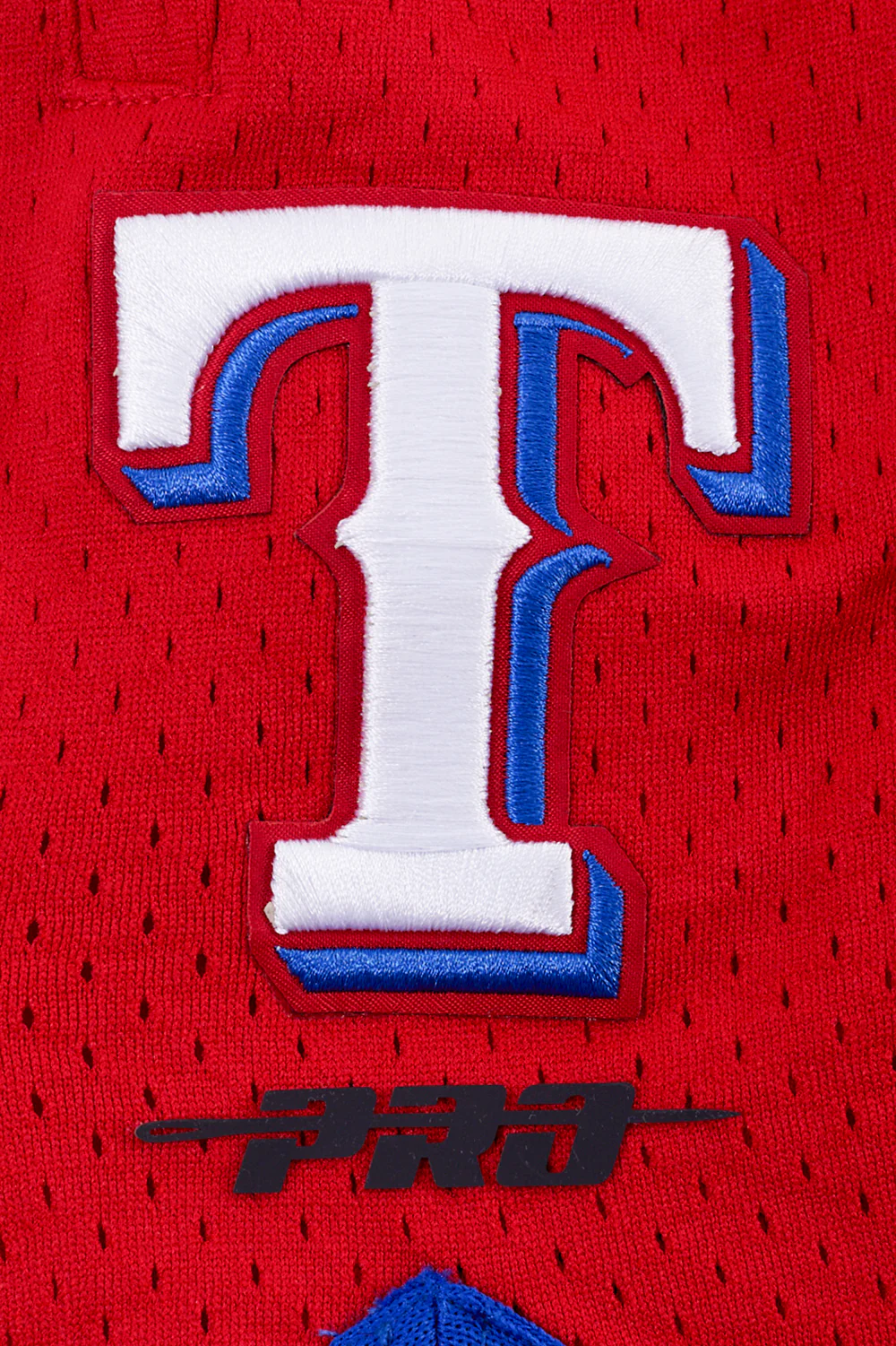 MLB TEXAS RANGERS SCRIPT TAIL MEN'S DOUBLE KNIT 2.0 SHORT (ROYAL BLUE/RED) - Image 8
