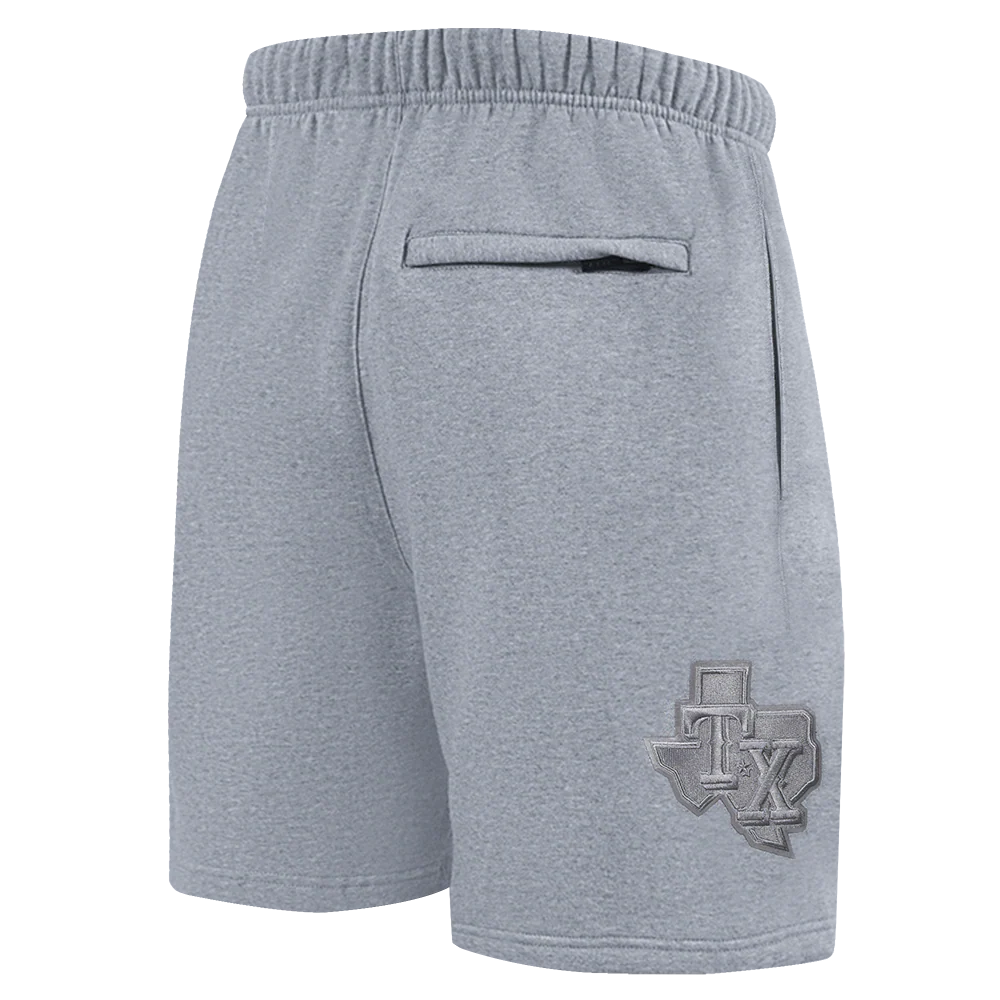 MLB TEXAS RANGERS NEUTRAL MEN'S SHORT (DARK HEATHER GRAY) - Image 4