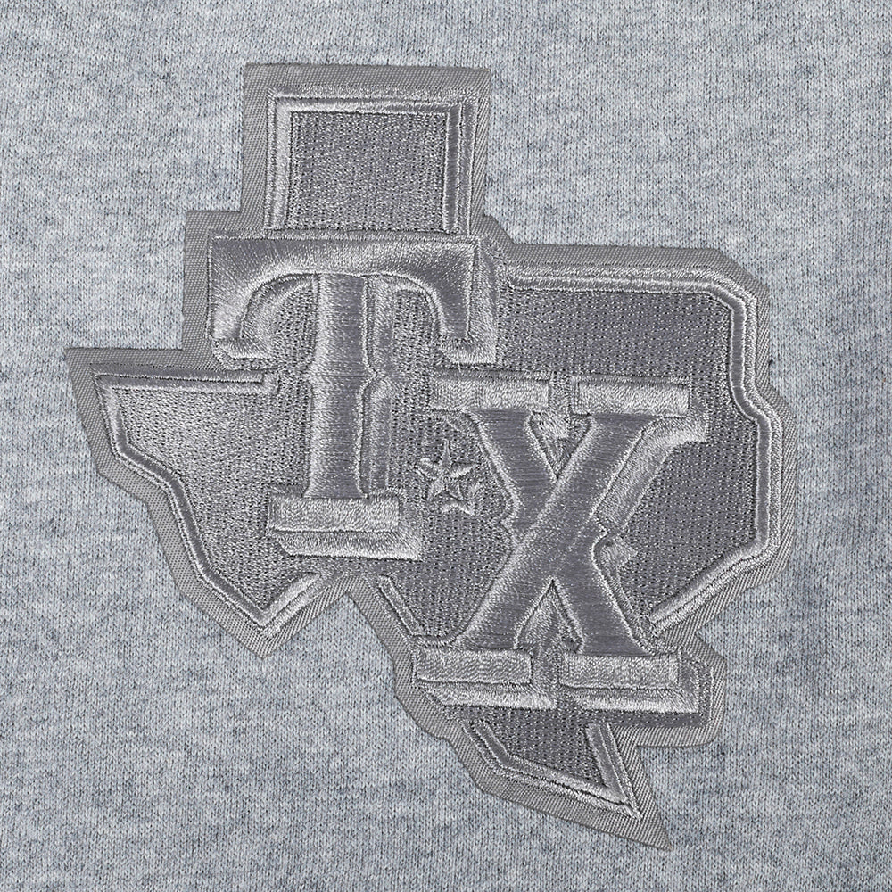 MLB TEXAS RANGERS NEUTRAL MEN'S SHORT (DARK HEATHER GRAY) - Image 5