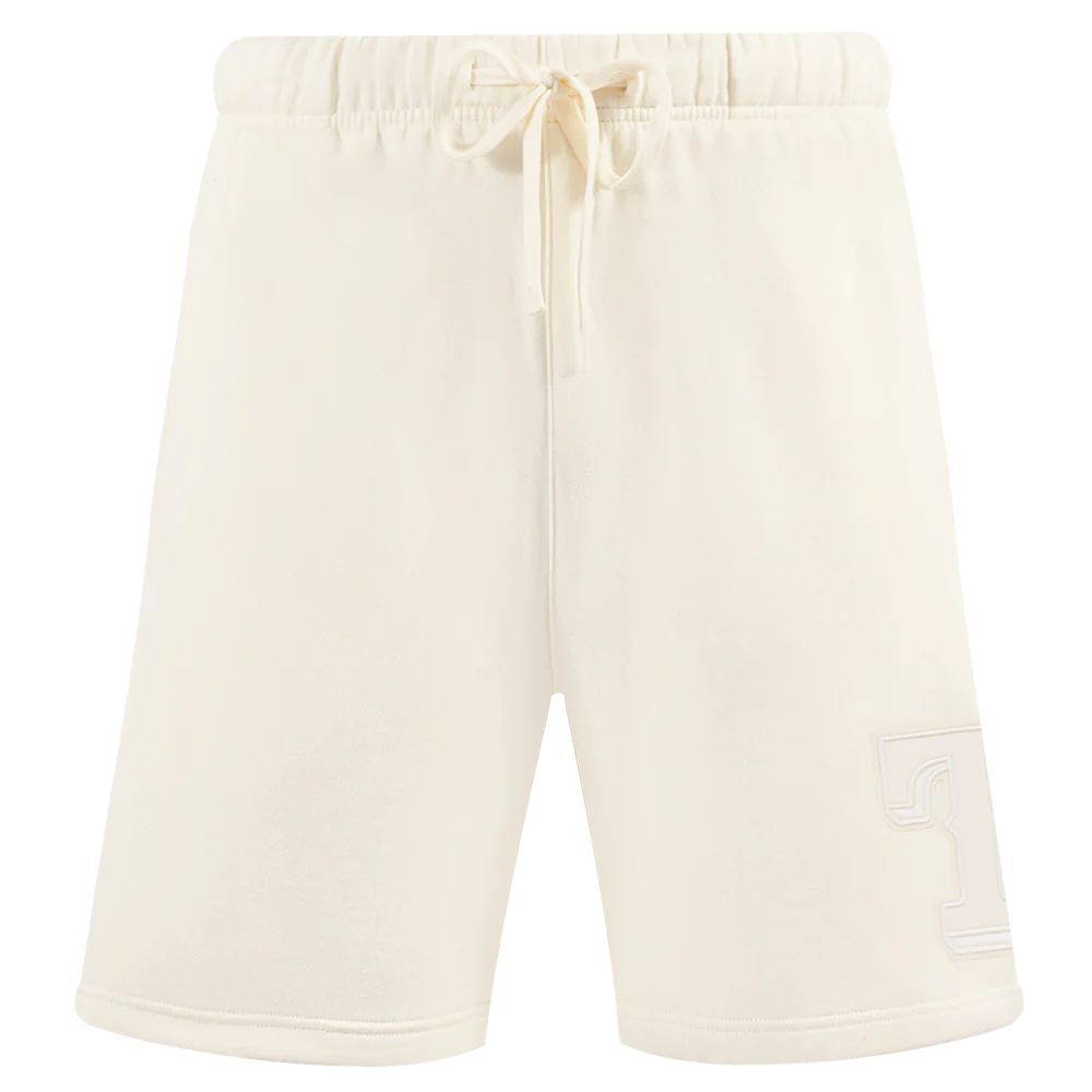 MLB TEXAS RANGERS NEUTRAL MEN'S FLC SHORT (EGGSHELL) - Image 2