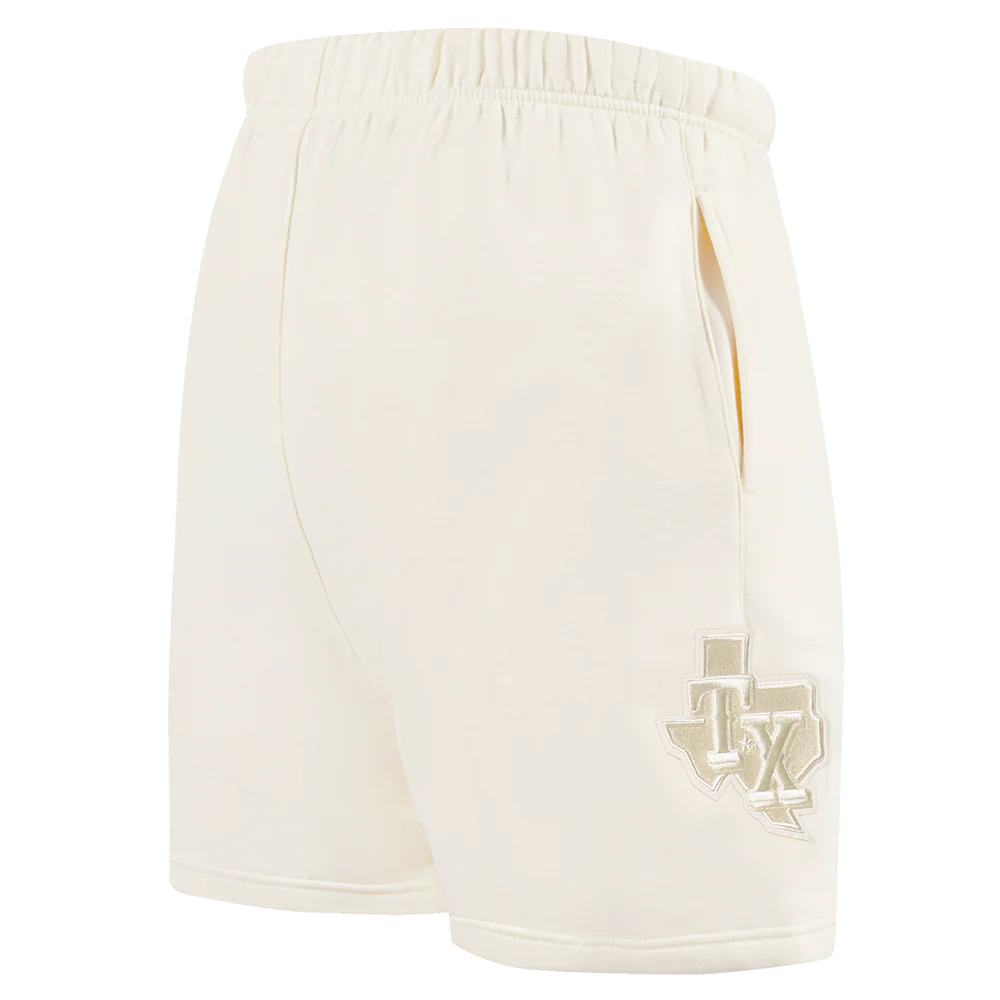 MLB TEXAS RANGERS NEUTRAL MEN'S FLC SHORT (EGGSHELL) - Image 4