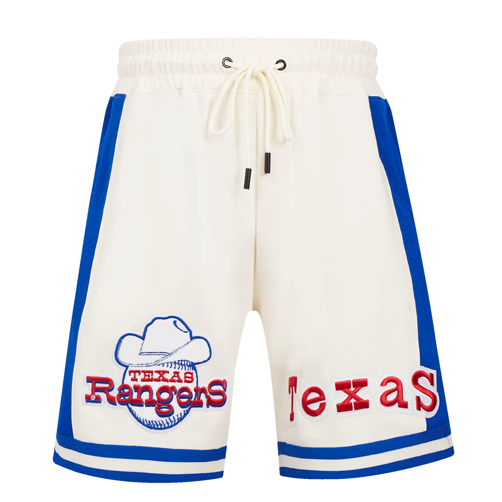 MLB TEXAS RANGERS RETRO CLASSIC MEN'S 2.0 SHORT (EGGSHELL/ROYAL BLUE) - Image 2
