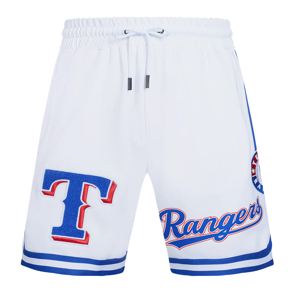 MLB TEXAS RANGERS CLASSIC CHENILLE MEN'S SHORT (WHITE) - Image 2