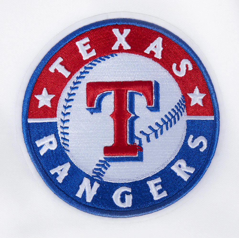 MLB TEXAS RANGERS CLASSIC CHENILLE MEN'S PULLOVER HOODIE (WHITE) - Image 6