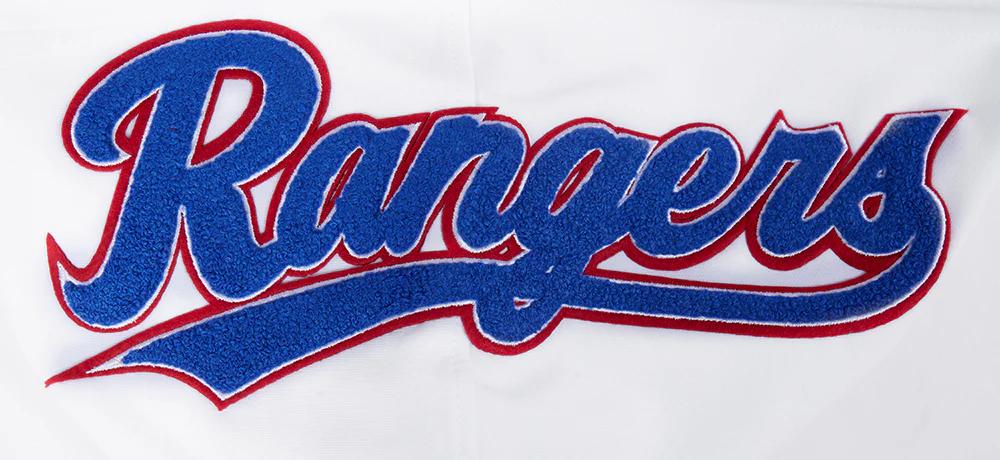 MLB TEXAS RANGERS CLASSIC CHENILLE MEN'S PULLOVER HOODIE (WHITE) - Image 7
