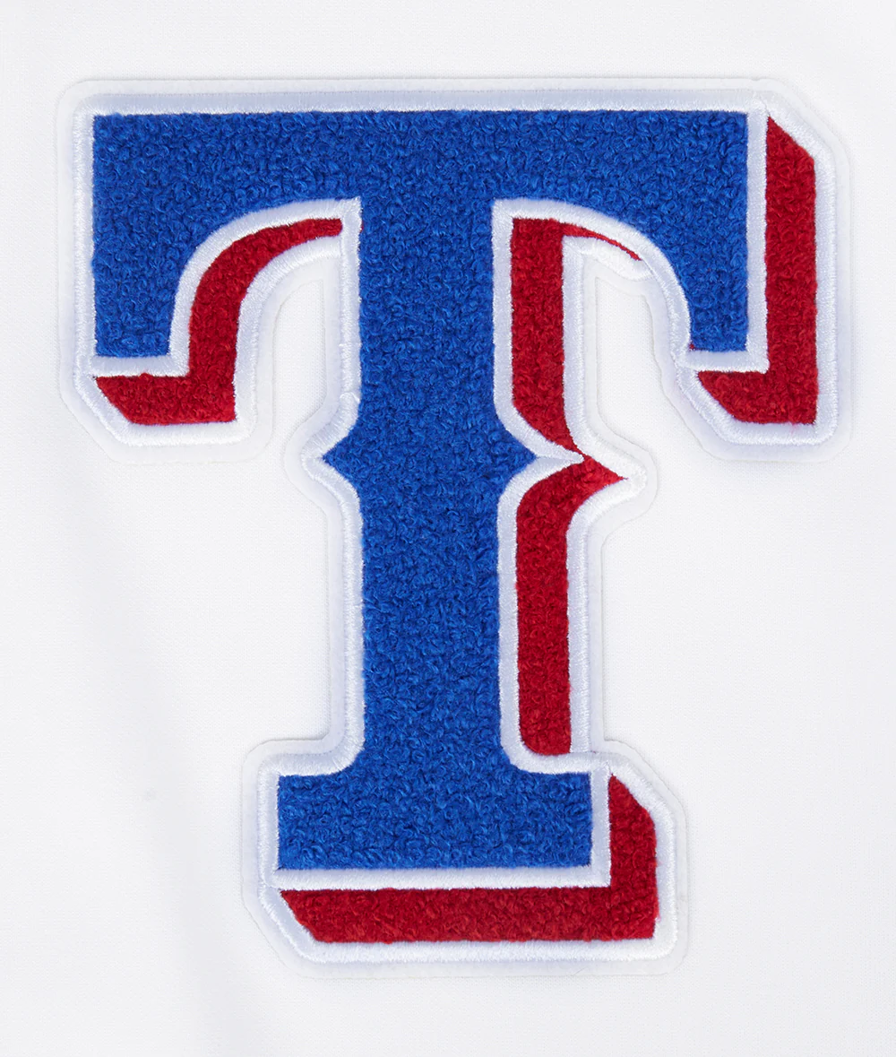 MLB TEXAS RANGERS CLASSIC CHENILLE MEN'S PULLOVER HOODIE (WHITE) - Image 8