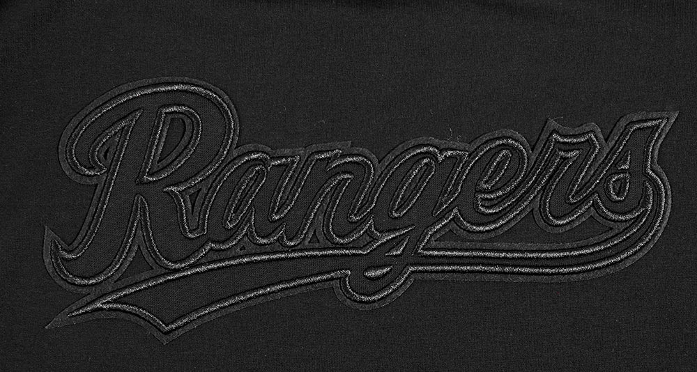 MLB TEXAS RANGERS NEUTRAL WOMEN'S BOXY TOP (BLACK) - Image 5