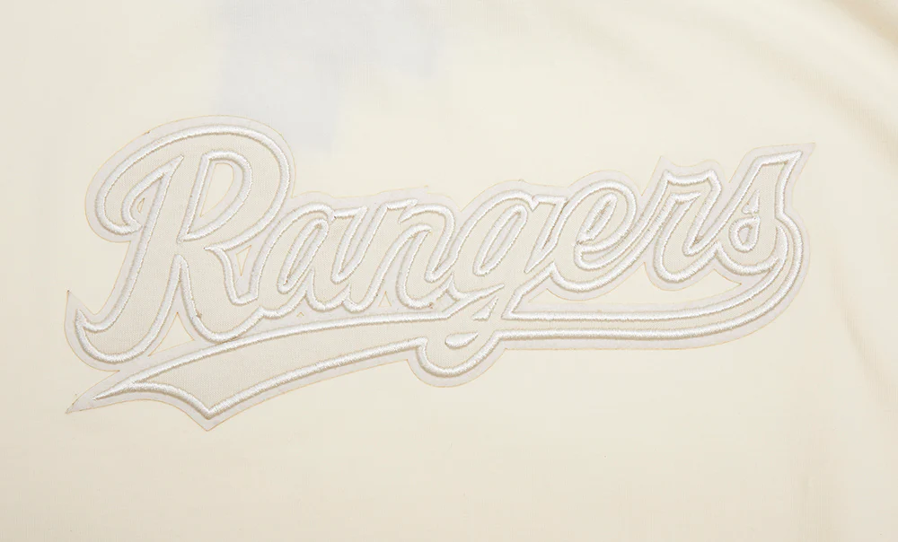 MLB TEXAS RANGERS NEUTRAL WOMEN'S BOXY TOP (EGGSHELL) - Image 5