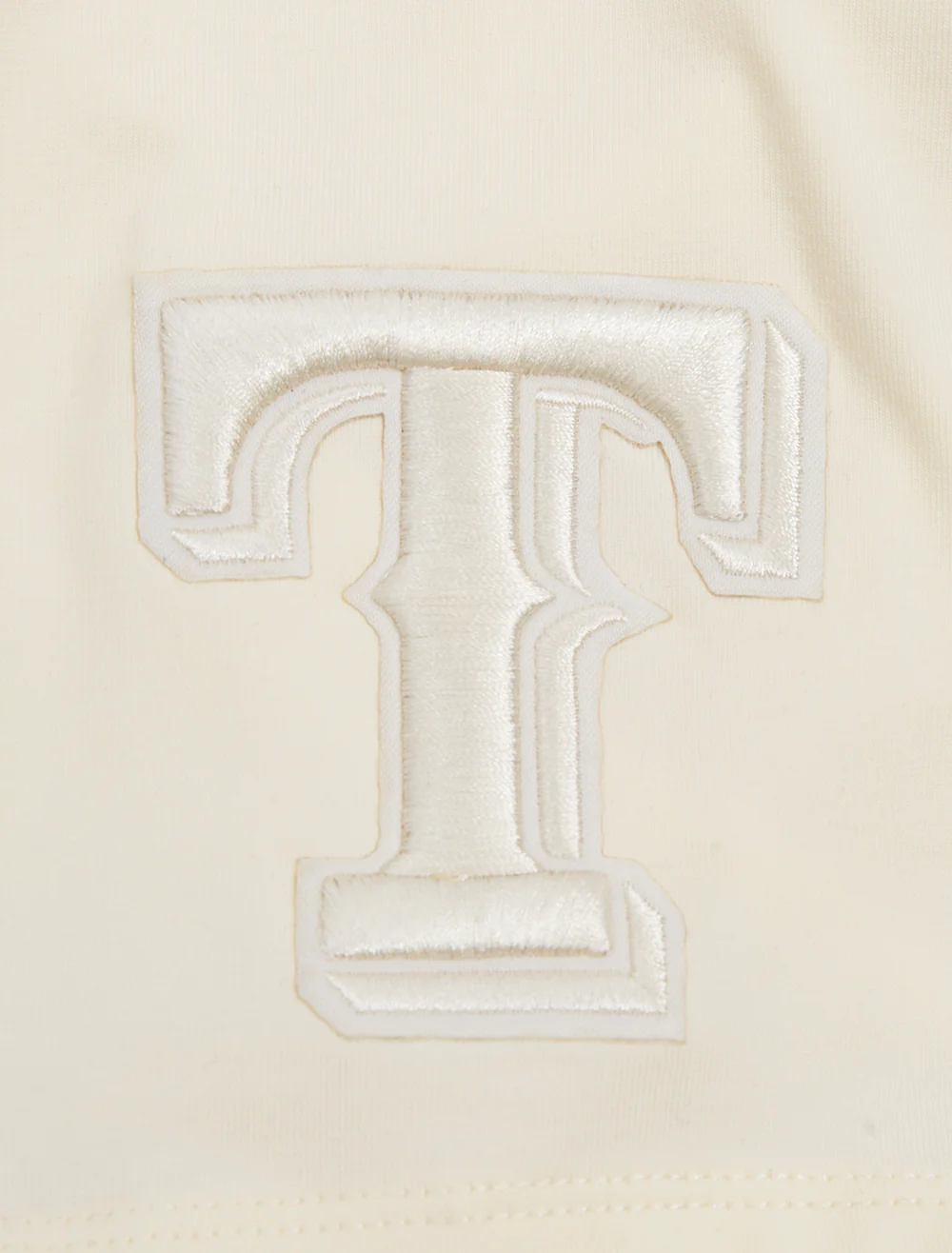 MLB TEXAS RANGERS NEUTRAL WOMEN'S BOXY TOP (EGGSHELL) - Image 6