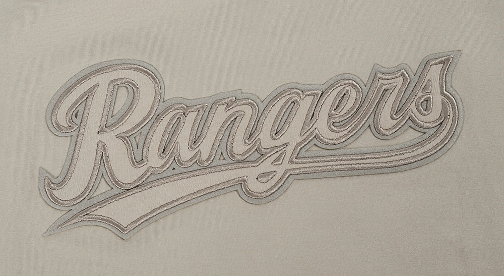 MLB TEXAS RANGERS NEUTRAL WOMEN'S BOXY TOP (TAUPE) - Image 5
