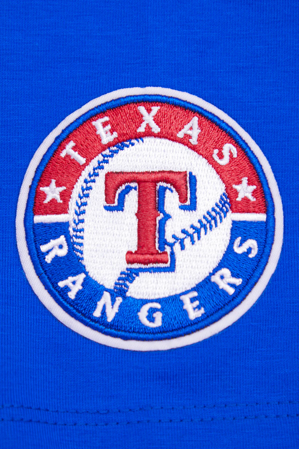 MLB TEXAS RANGERS CLASSIC WOMEN'S BOXY TOP (ROYAL BLUE) - Image 5