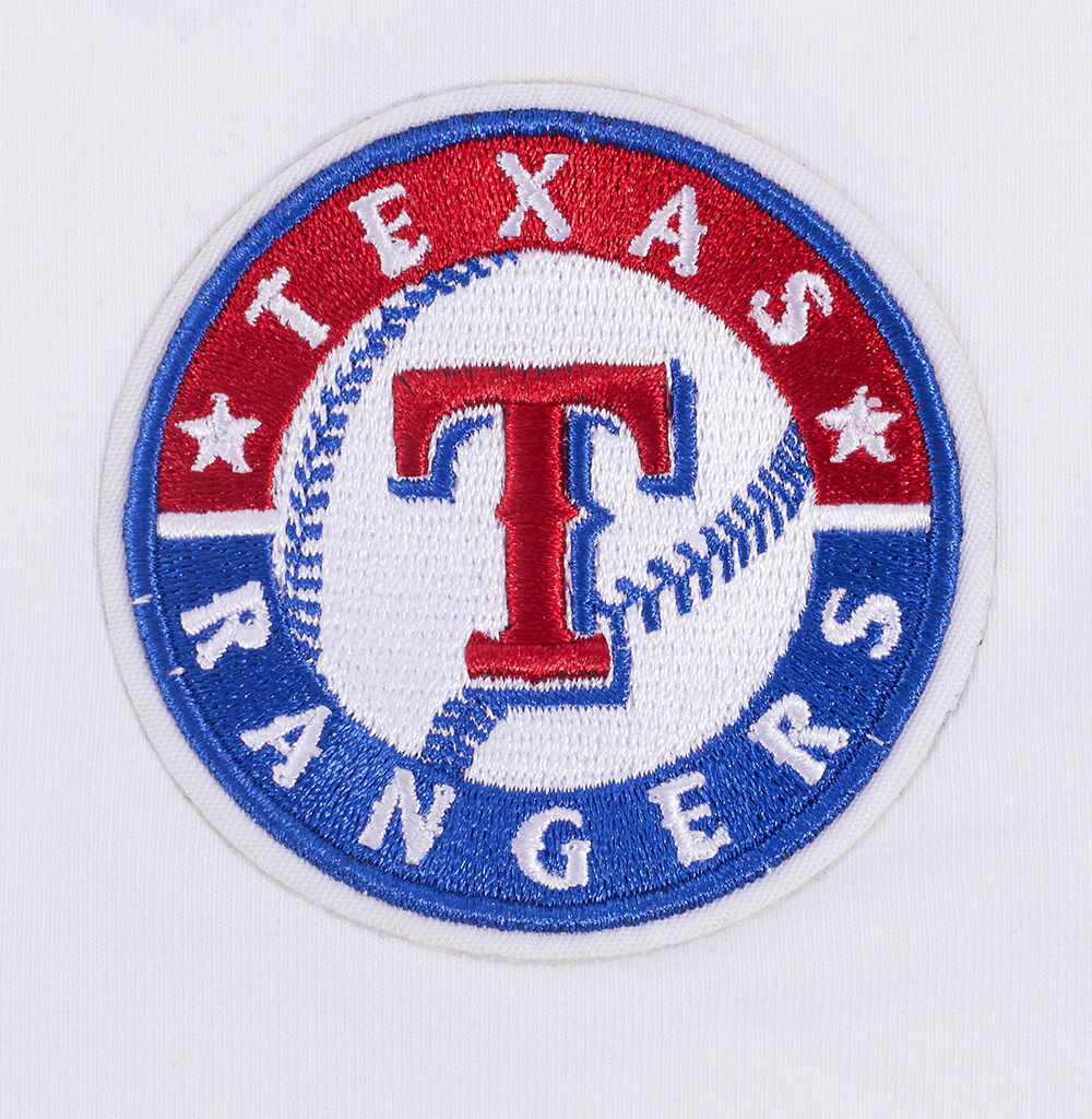 MLB TEXAS RANGERS CLASSIC WOMEN'S BOXY TOP (WHITE) - Image 6