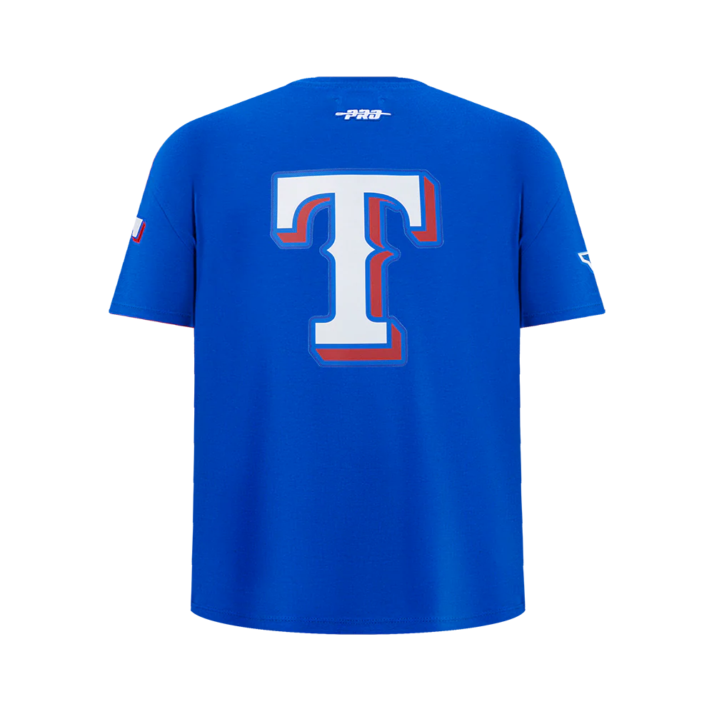 MLB TEXAS RANGERS COREY SEAGER #5 CLASSIC PLAYER NAME AND NUMBER  BIG BOY'S SJ TEE(ROYAL BLUE) - Image 4