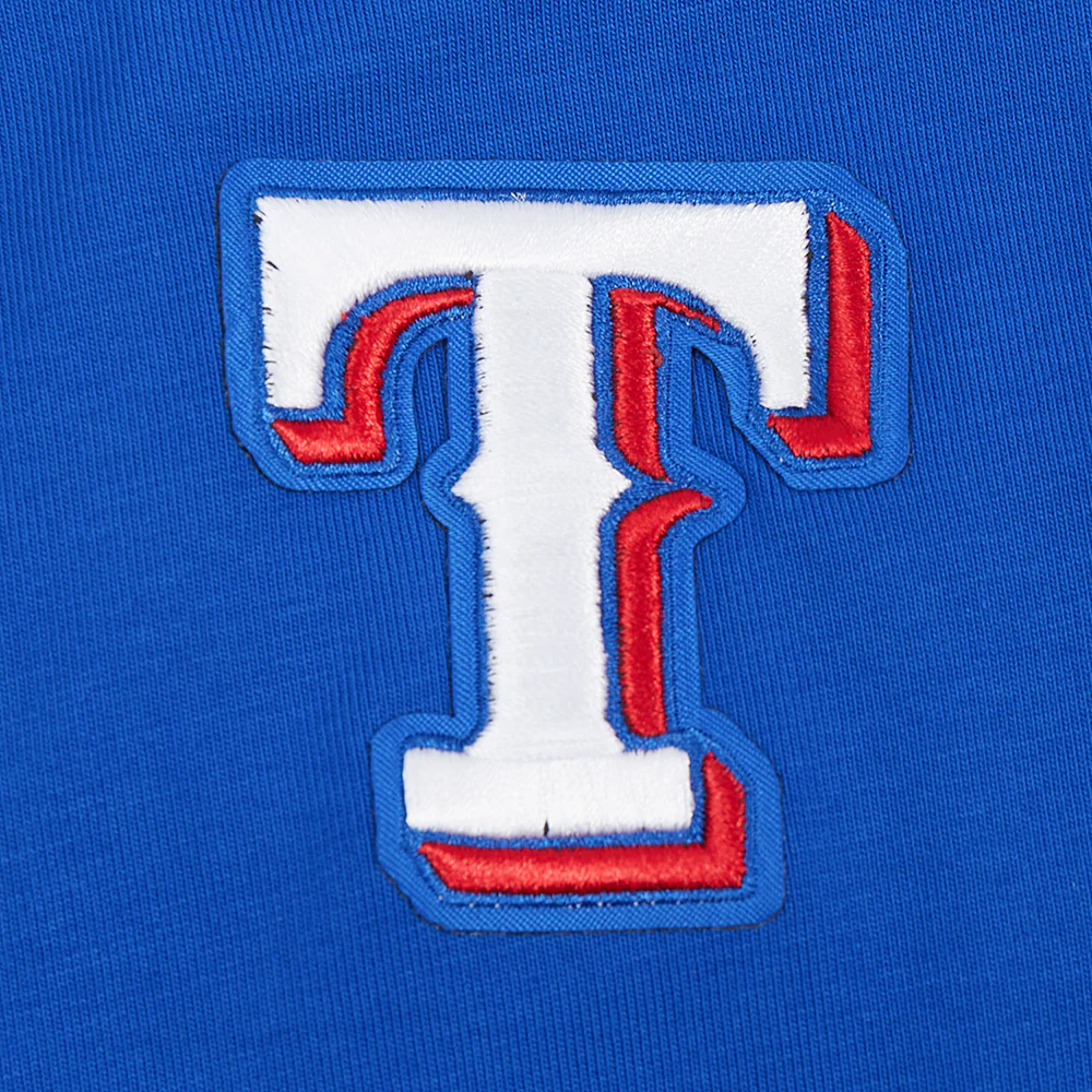 MLB TEXAS RANGERS CLASSIC WOMEN'S FLEECE SHORT (ROYAL BLUE) - Image 5