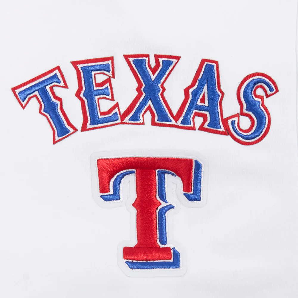 MLB TEXAS RANGERS CLASSIC WOMEN'S FLEECE SHORT (WHITE) - Image 5