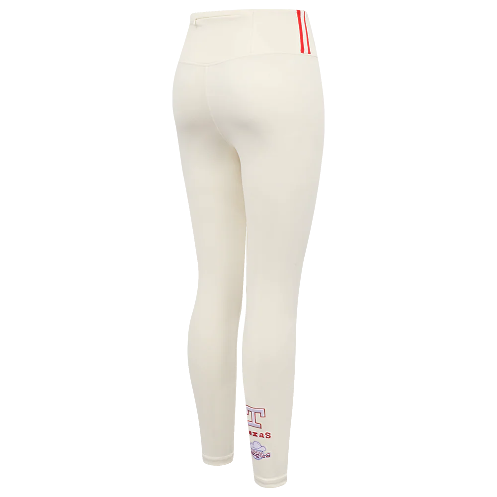 MLB TEXAS RANGERS RETRO CLASSIC WOMEN'S JERSEY LEGGING (EGGSHELL) - Image 3