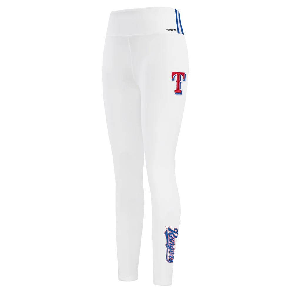 MLB TEXAS RANGERS CLASSIC WOMEN'S JERSEY LEGGING (WHITE)