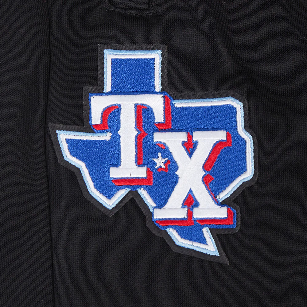 MLB TEXAS RANGERS JEWELS WOMEN'S FLEECE SWEATPANT (BLACK) - Image 5