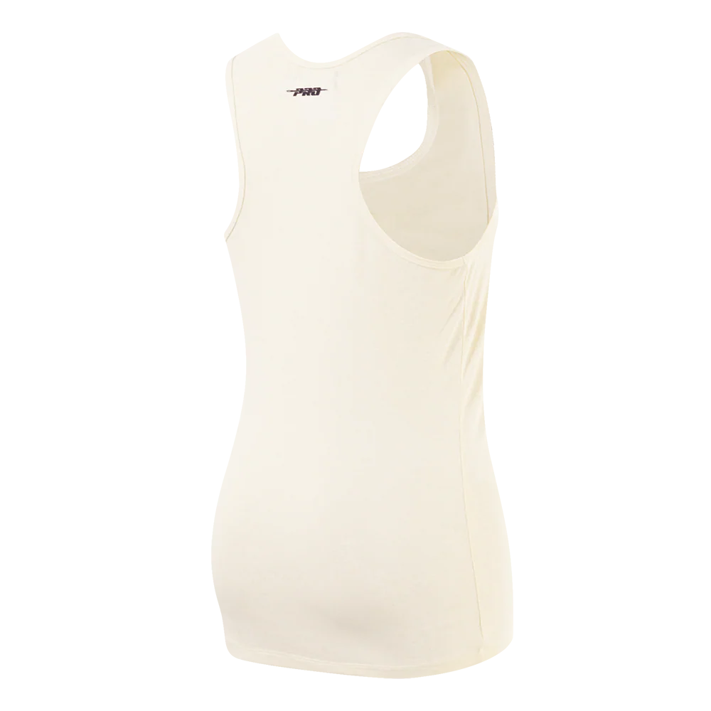 MLB WASHINGTON NATIONALS TRIPLE TONAL RELAXED FIT WOMEN'S RACERBACK (EGGSHELL) - Image 4