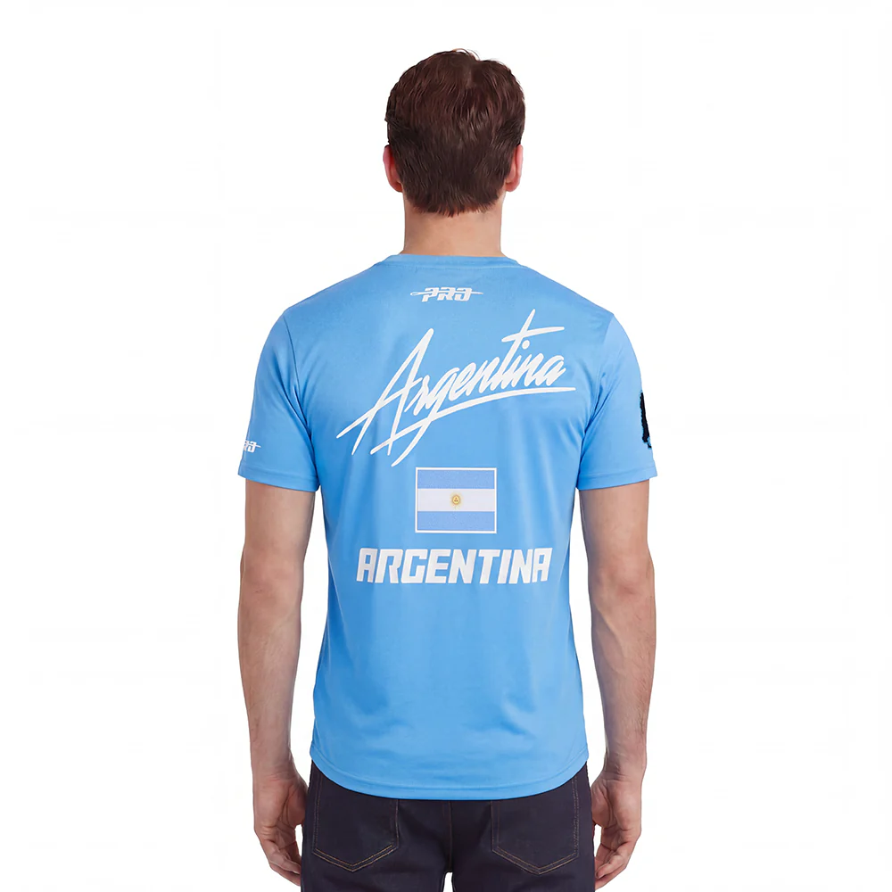 PRO STANDARD NATIONS MEN'S S/S TEE (UNIVERSITY BLUE) - Image 3