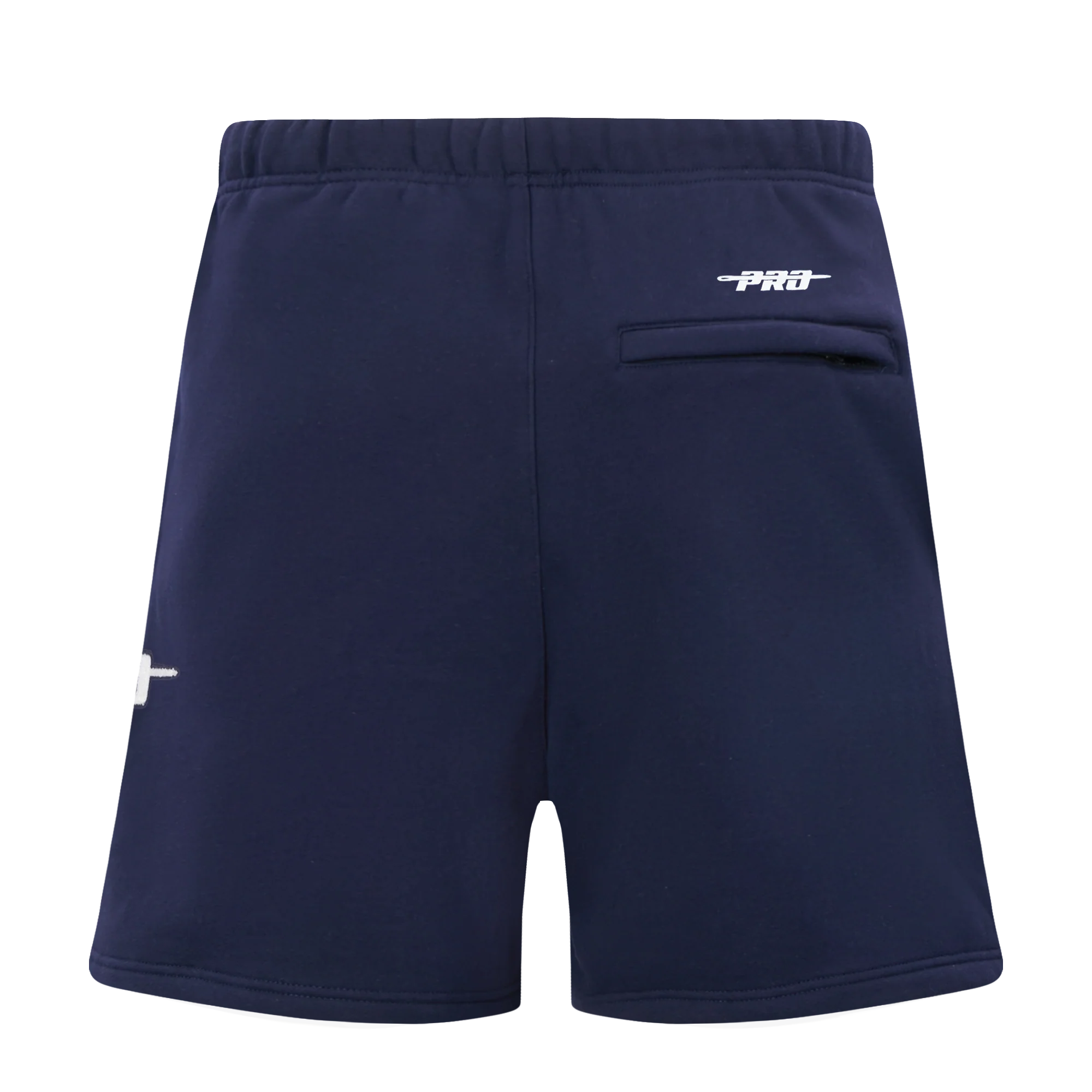 PRO STANDARD CLASSIC CHENILLE WHT LOGO MEN'S FLC SHORT (MIDNIGHT NAVY) - Image 4