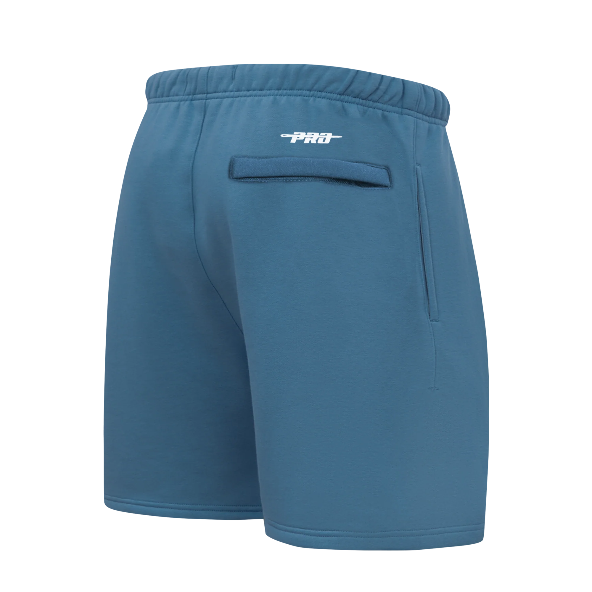 PRO STANDARD CLASSIC CHENILLE WHT LOGO MEN'S FLC SHORT (STEEL BLUE) - Image 3
