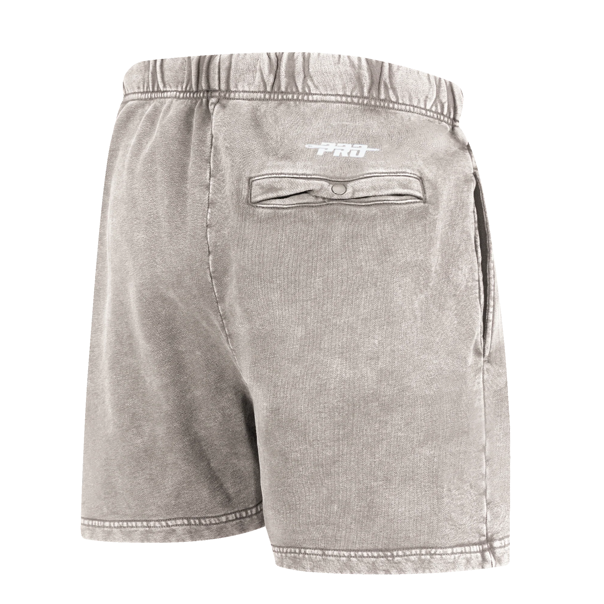 PRO STANDARD WASHED CLASSIC MEN'S ENZYME WASH RELAXED FIT SHORT (WASHED WARM SLATE) - Image 3