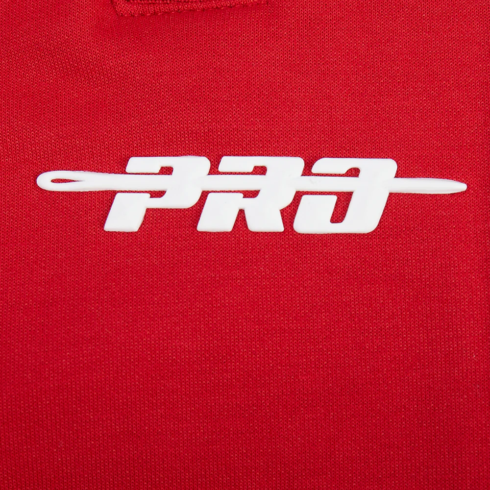 PRO STANDARD CLASSIC MEN'S DBL KNIT TRACK PANT (RED) - Image 5