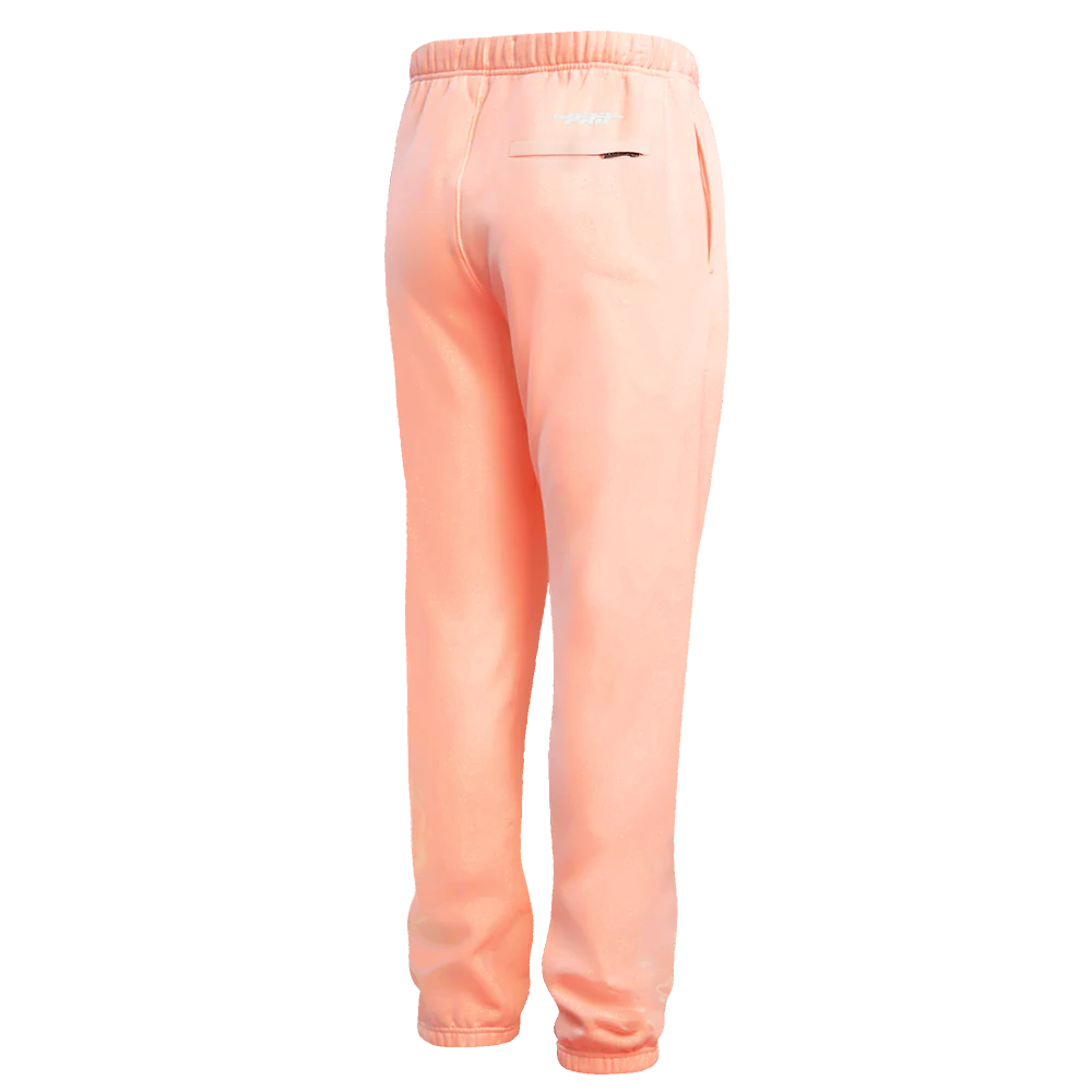 PRO STANDARD CLASSIC CHENILLE WHT LOGO MEN'S FLC SWEATPANT (GUAVA) - Image 5