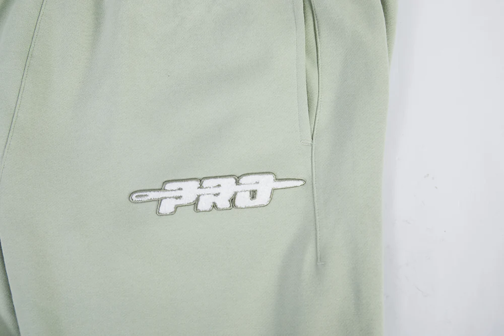 PRO STANDARD CLASSIC CHENILLE WHT LOGO MEN'S FLC SWEATPANT (MOSS) - Image 3