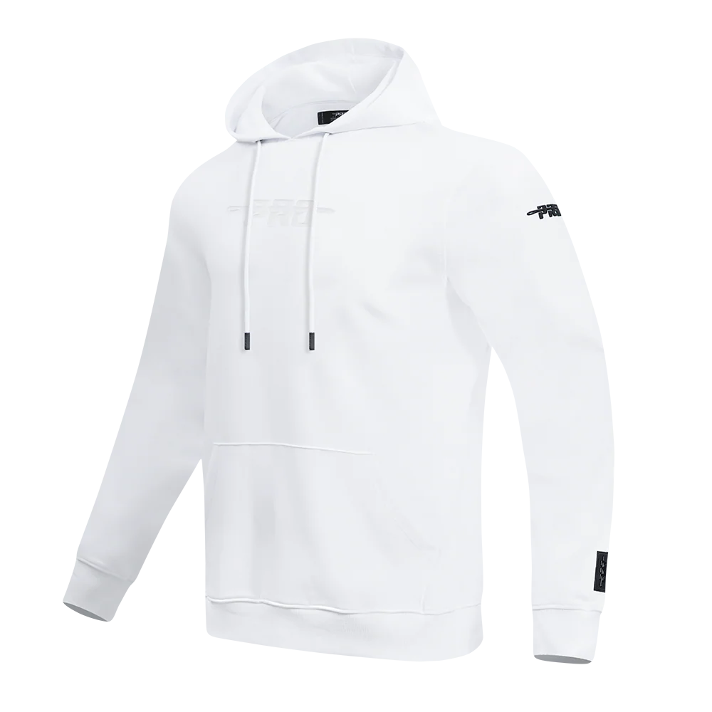 PRO STANDARD CLASSIC MEN'S DK PO HOODIE (WHITE) - Image 2