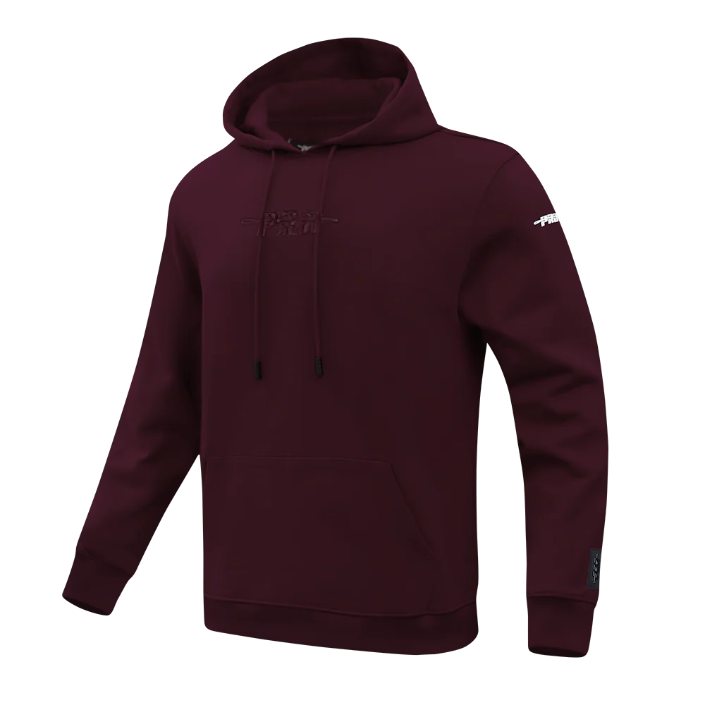 PRO STANDARD CLASSIC MEN'S DK PO HOODIE (WINE) - Image 2