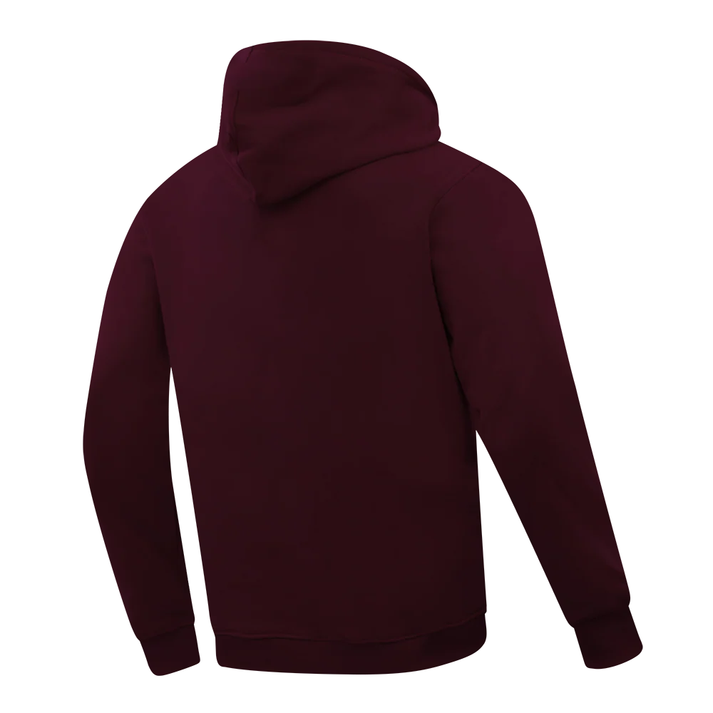 PRO STANDARD CLASSIC MEN'S DK PO HOODIE (WINE) - Image 4