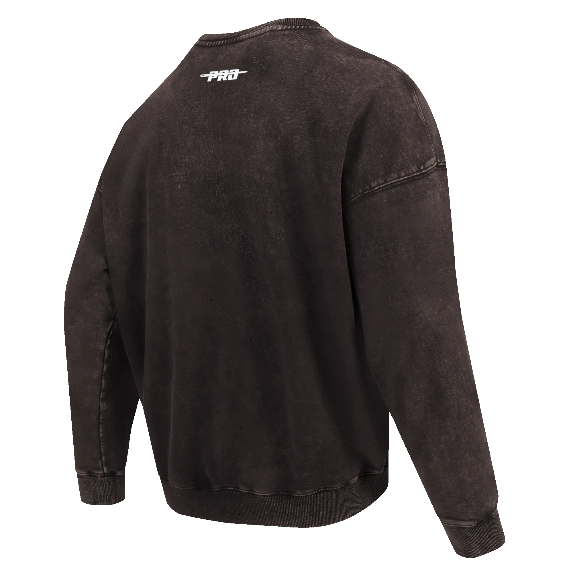 PRO STANDARD WASHED CLASSIC MEN'S ENZYME WASH DS FT CREWNECK (WASHED BROWN) - Image 4