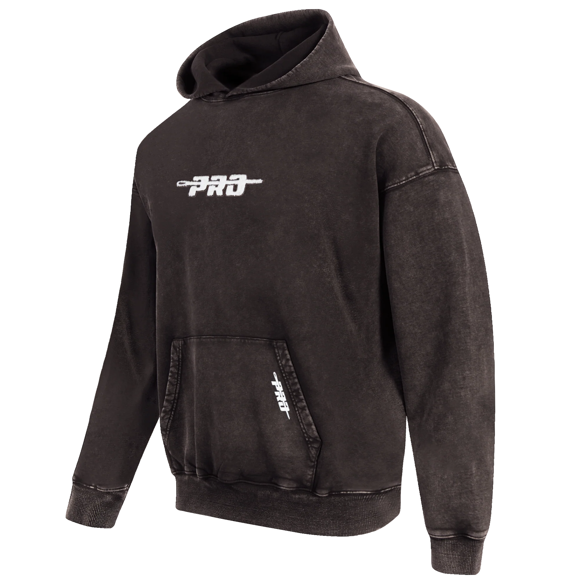 PRO STANDARD WASHED CLASSIC MEN'S ENZYME WASH DS FT PO HOODIE (WASHED BROWN) - Image 2